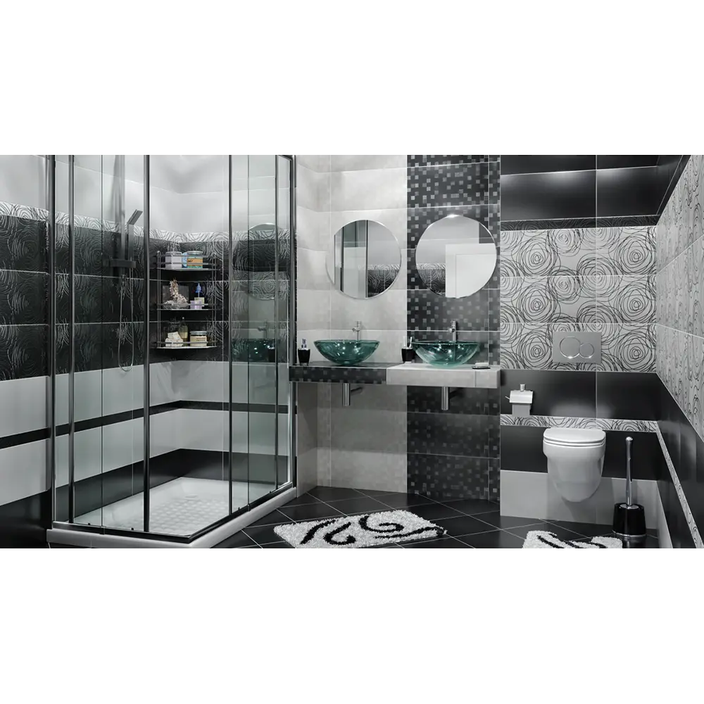 Бордюр «Ночь» 5.4х50 см цвет черный BELANI STLM-2193892 - Вид №3