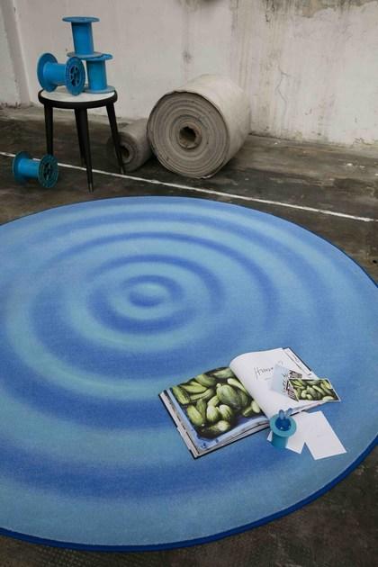 Круглый оптический ковер Capsule collection Santreyd sun-id-1421207 - Вид №3