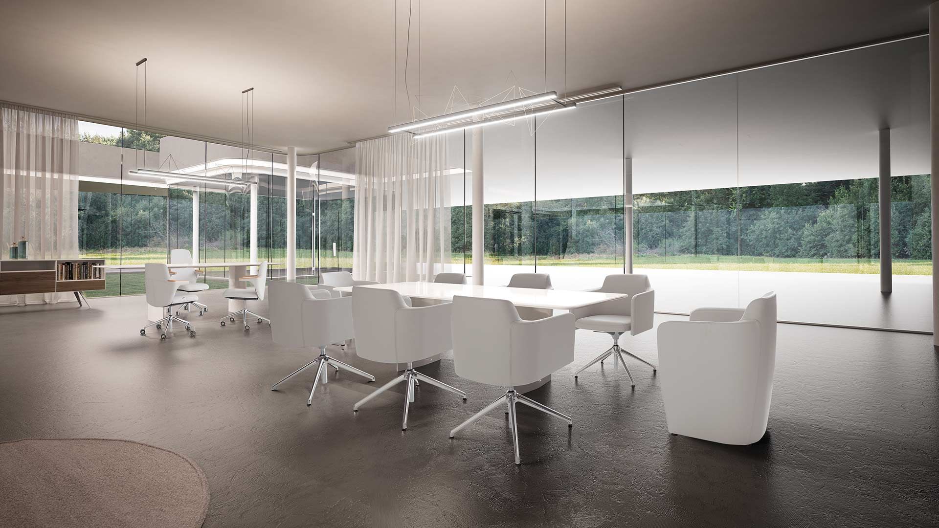 Стул с регулируемой высотой на насесте для залов ожидания Moschella Beetle ARCH-00050318 - Вид №1