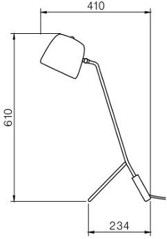 Hind Rabii Регулируемая светодиодная настольная лампа из алюминия Ice sun-id-1468320 - Вид №4