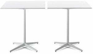 MDF Italia Квадратный стол с основанием 4 звезды