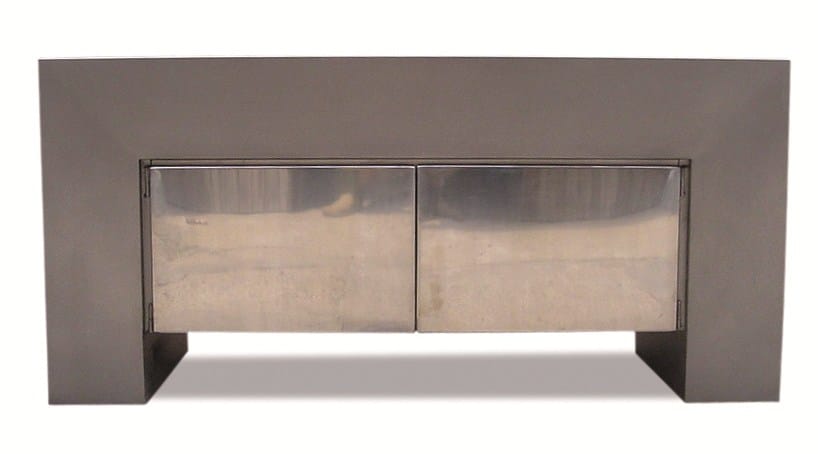 Шкаф из нержавеющей стали с распашными дверями ICI ET LÀ Бетон ARCH-00075547 - Вид №1