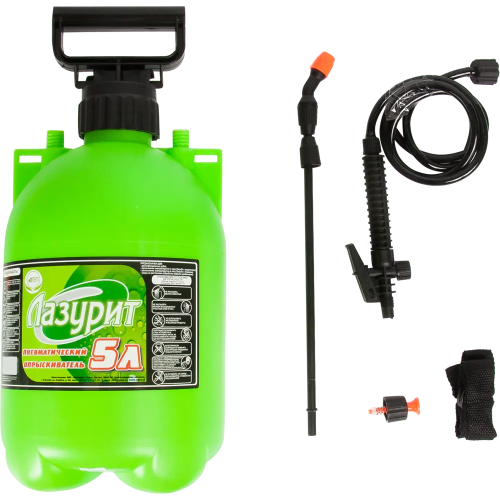 Инструм-Агро Лазурит: пневматический опрыскиватель 5л для сада и огорода 82634369 STLM-0953903 - Вид №2