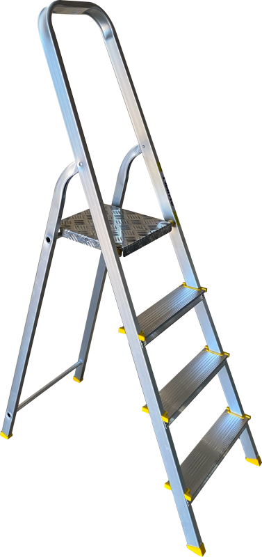 Стремянка алюминиевая с анодированным покрытием Premium APA 7004