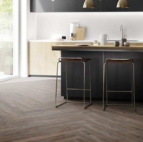 Виниловый ламинат Moduleo Impress Castle 55850 Дуб тиснение в регистр (Тиснение в регистр) 1320х196 мм 2801000038 - Вид №10