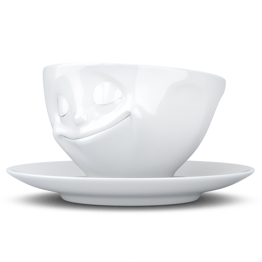 T01.43.01 Чайная пара tassen happy 200 мл белая Tassen by FIFTYEIGHT PRODUCTS  - Вид №5