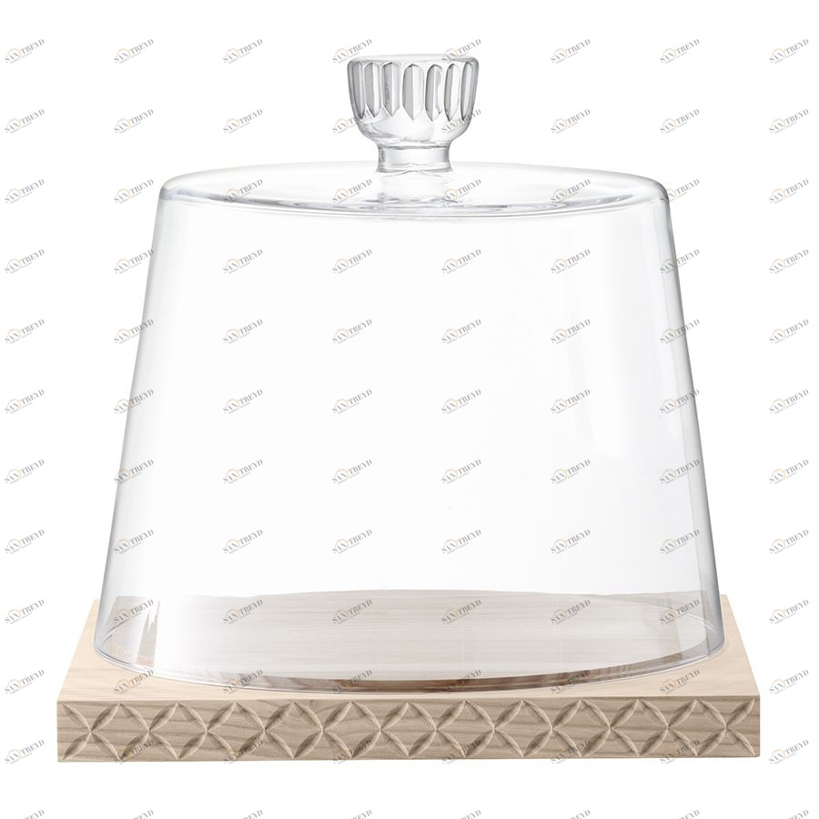 Блюдо из ясеня с крышкой Tatra H27, D28.5 см LSA International G141128194