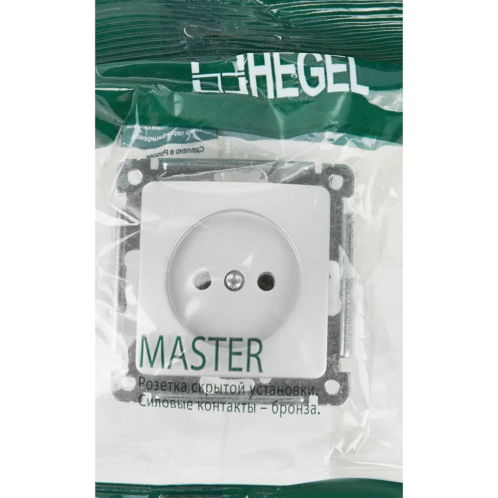 Розетка встраиваемая Hegel Мастер цвет серебро STLM-2197462 - Вид №5