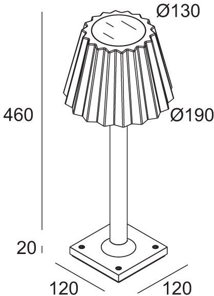 Delta Light Светодиодный алюминиевый столбик Butler sun-id-1451763 - Вид №10