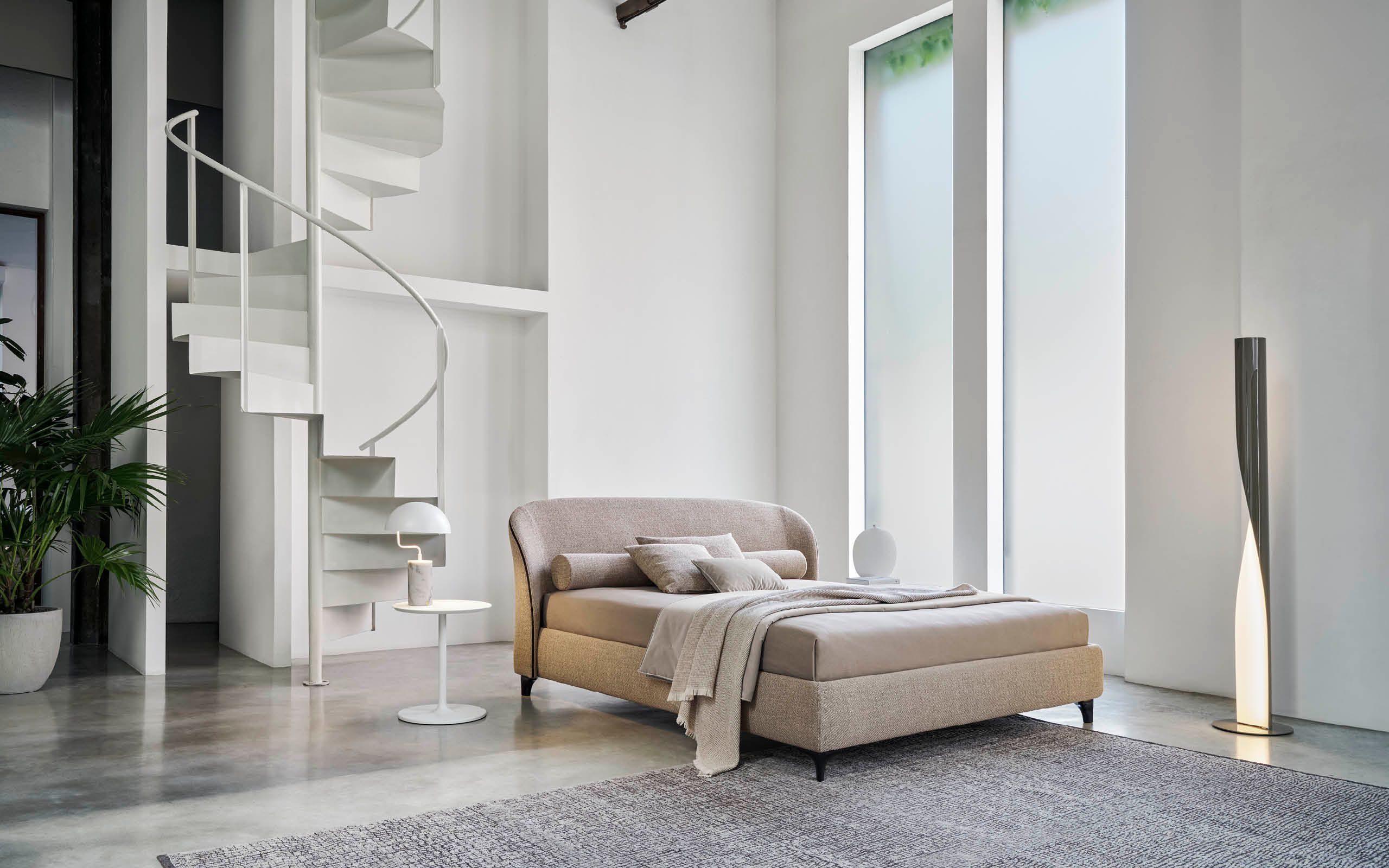 Двуспальная кровать с мягким изголовьем Twils Carnaby ARCH-00028590 - Вид №15