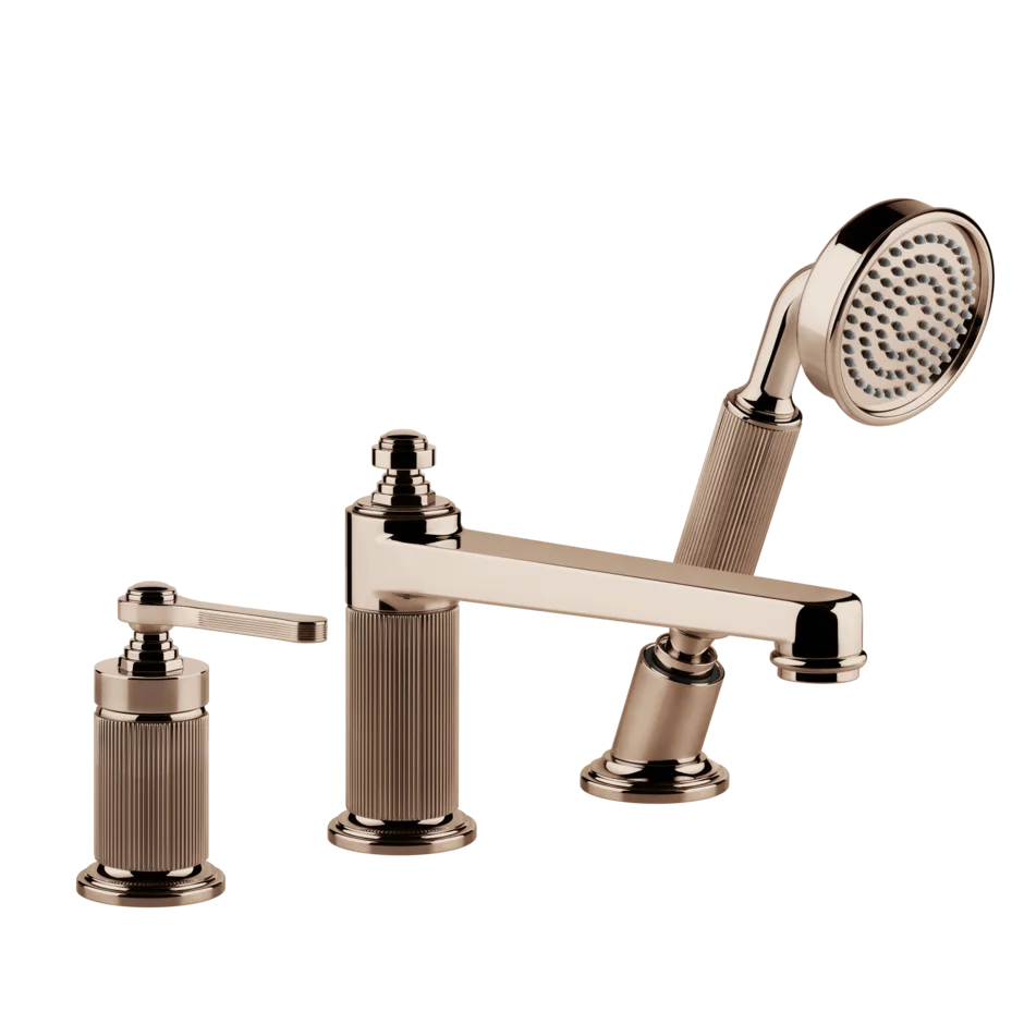 Смеситель для ванны 65037 030 Gessi Venti20 МЕДЬ PVD 65037030