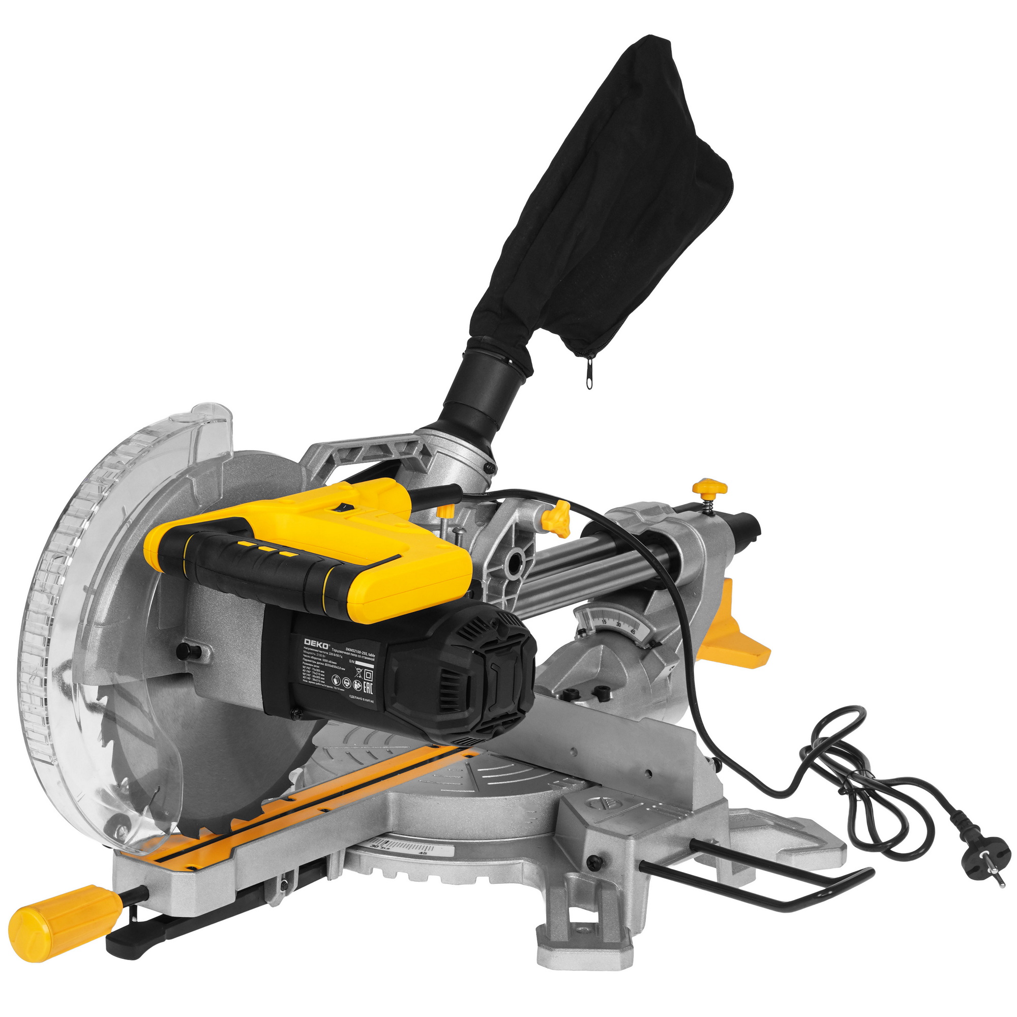 Торцовочная пила  DEKO DKMS2100-255 5616614 STDN-0061232 - Вид №9