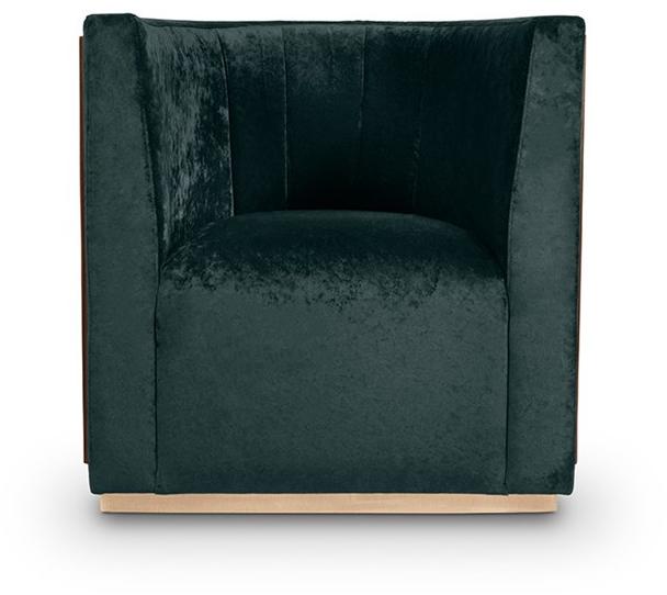 Essential Home Кресло из ткани с подлокотниками Grace sun-id-1362111 - Вид №2