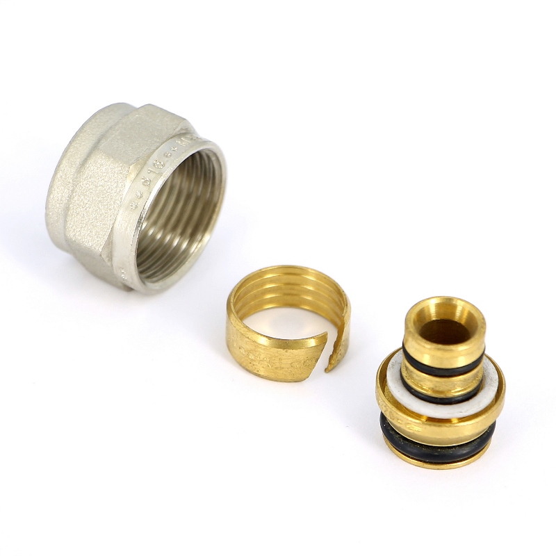 Соединитель для металлопластиковой трубы TIEMME 1637N162016 - Вид №3