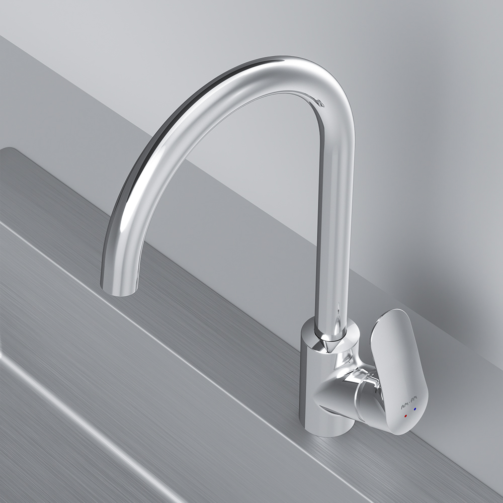 F8007100 смеситель для кухни хром шт. AM.PM Like - Вид №3