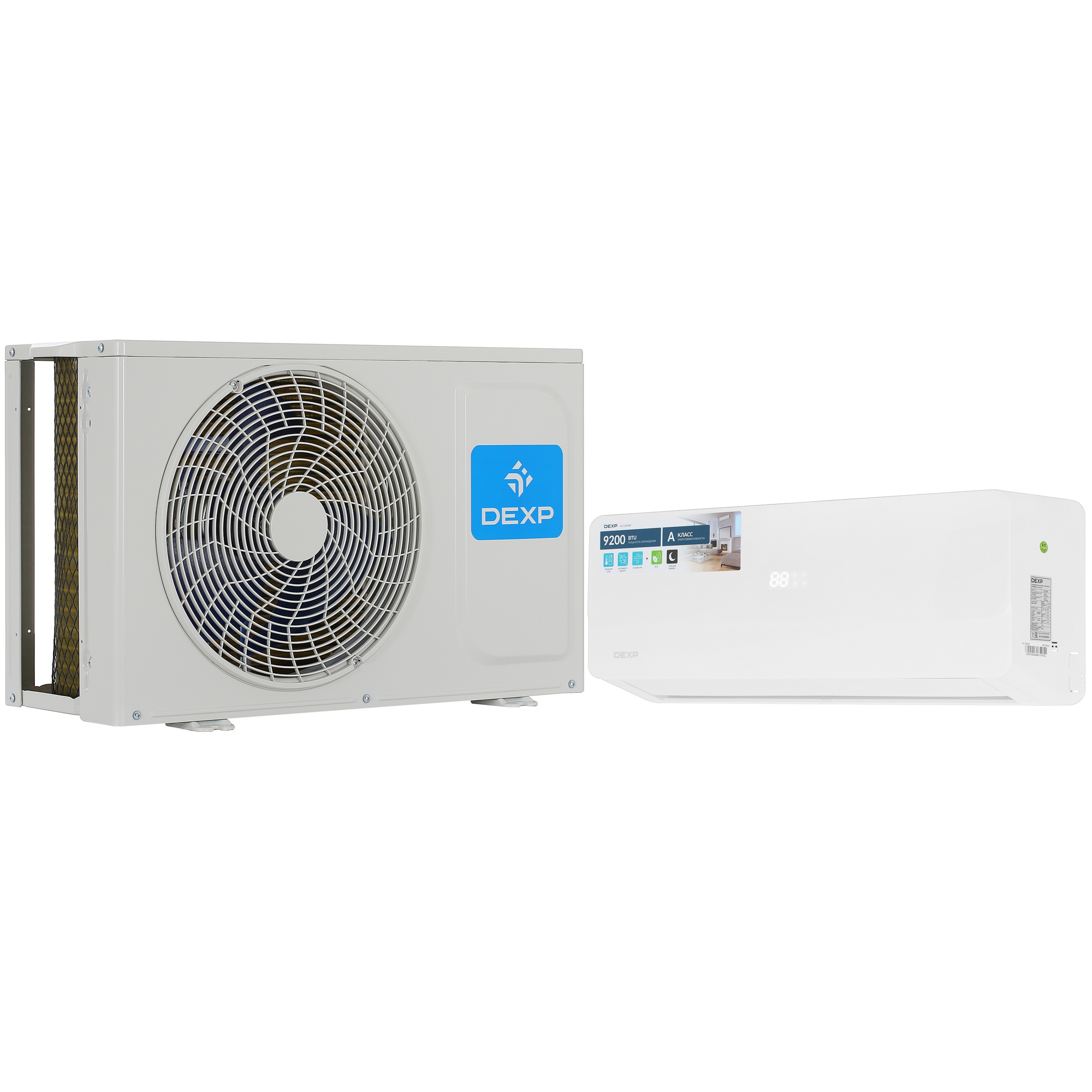 9017832 Кондиционер настенный сплит-система DEXP AC-CD9ONF белый STDN-0073084