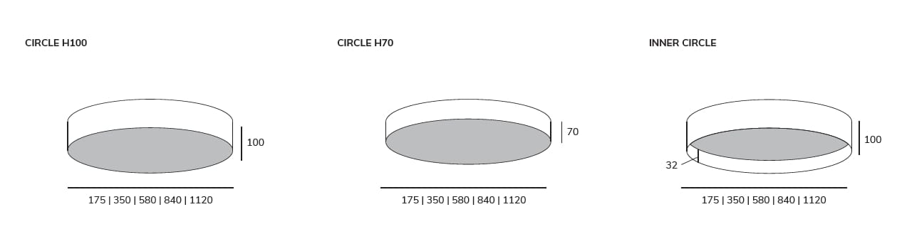 Алюминиевый светодиодный потолочный светильник Exporlux CIRCLE SL ARCH-00114002 - Вид №1