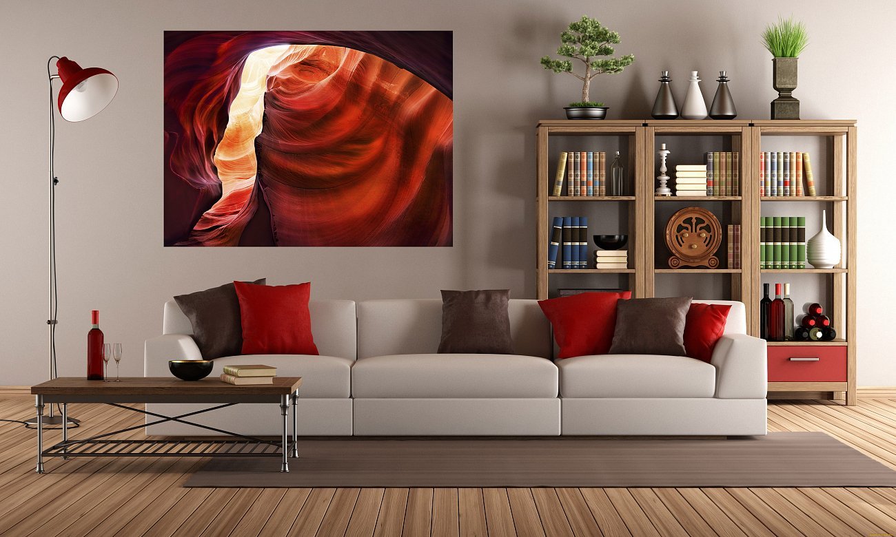 Фотокартина 167х125 "Сфера" PANKOVSKY STUDIO ПЛАСТИФИКАЦИЯ 015906 Коричневый;красный;оранжевый  - Вид №1