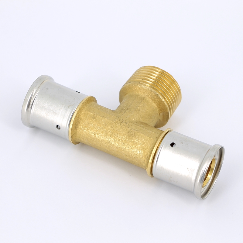 Тройник НР пресс HENCO 26x1"x26 14P260626 - Вид №3