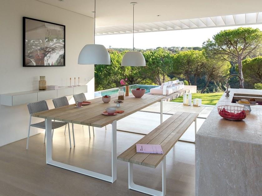 MANUTTI Садовая скамейка из тика Prato sun-id-1349924 - Вид №3