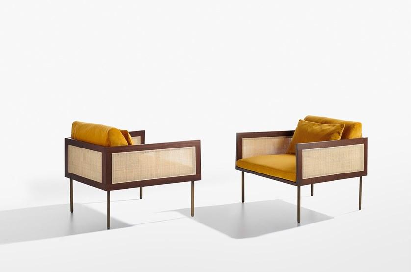 Potocco Кресло с подлокотниками Loom 880/pc - Вид №1