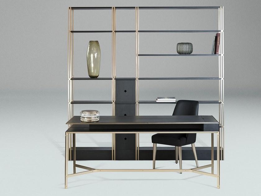 Paolo Castelli Открытый книжный шкаф с ящиками из стали и металла sun-id-1419109 - Вид №2