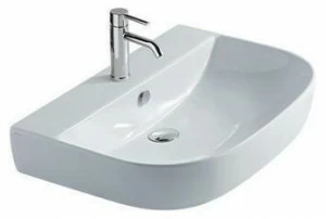 5206 Подвесная раковина настенная овальная KIROVIT M2 белая