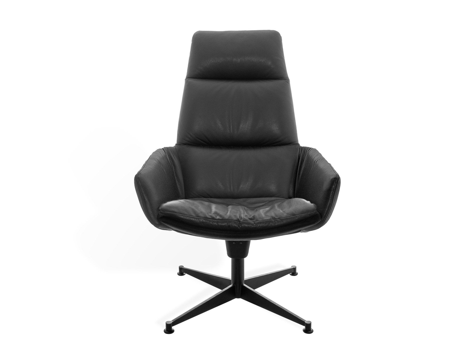 4-спицевое тканевое вращающееся кресло с подлокотниками KFF Faye ARCH-00093779