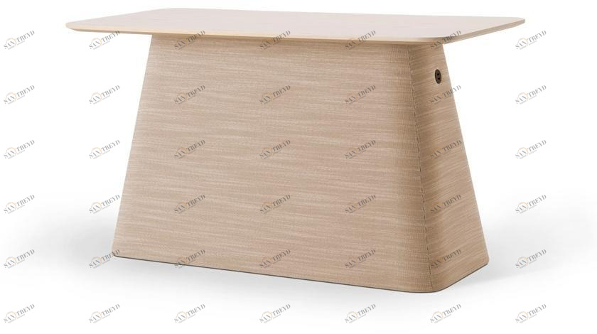 Offecct Прямоугольный журнальный столик из дерева и ткани Osaka sun-id-1501573