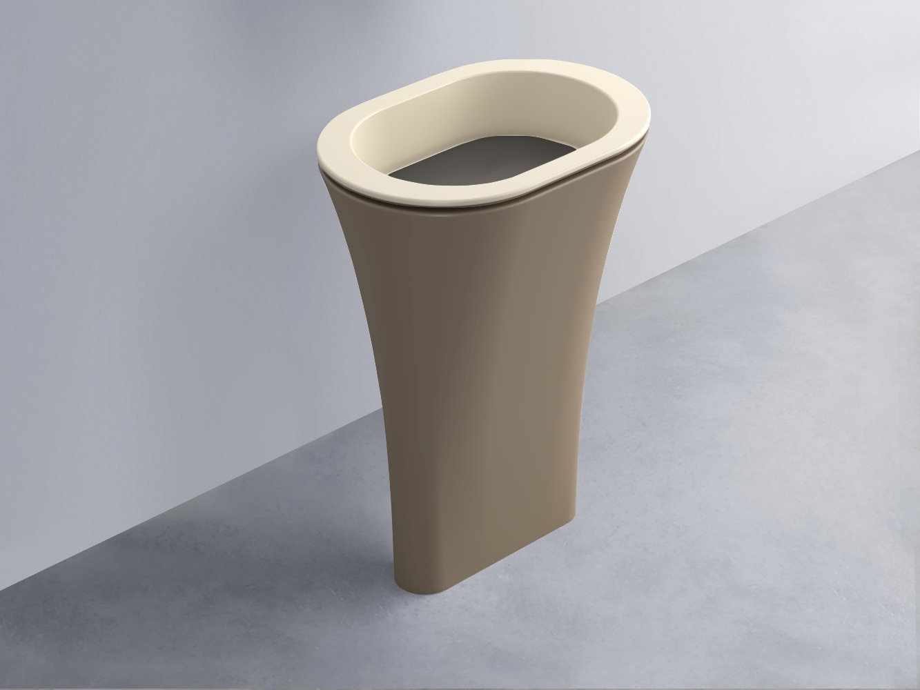 AMLA65-LN+AMPILO-FN+AMCOLO-AN Раковина Amedeo Ovale отдельностоящая cielo Enjoy + Amedeo Ceramica Cielo