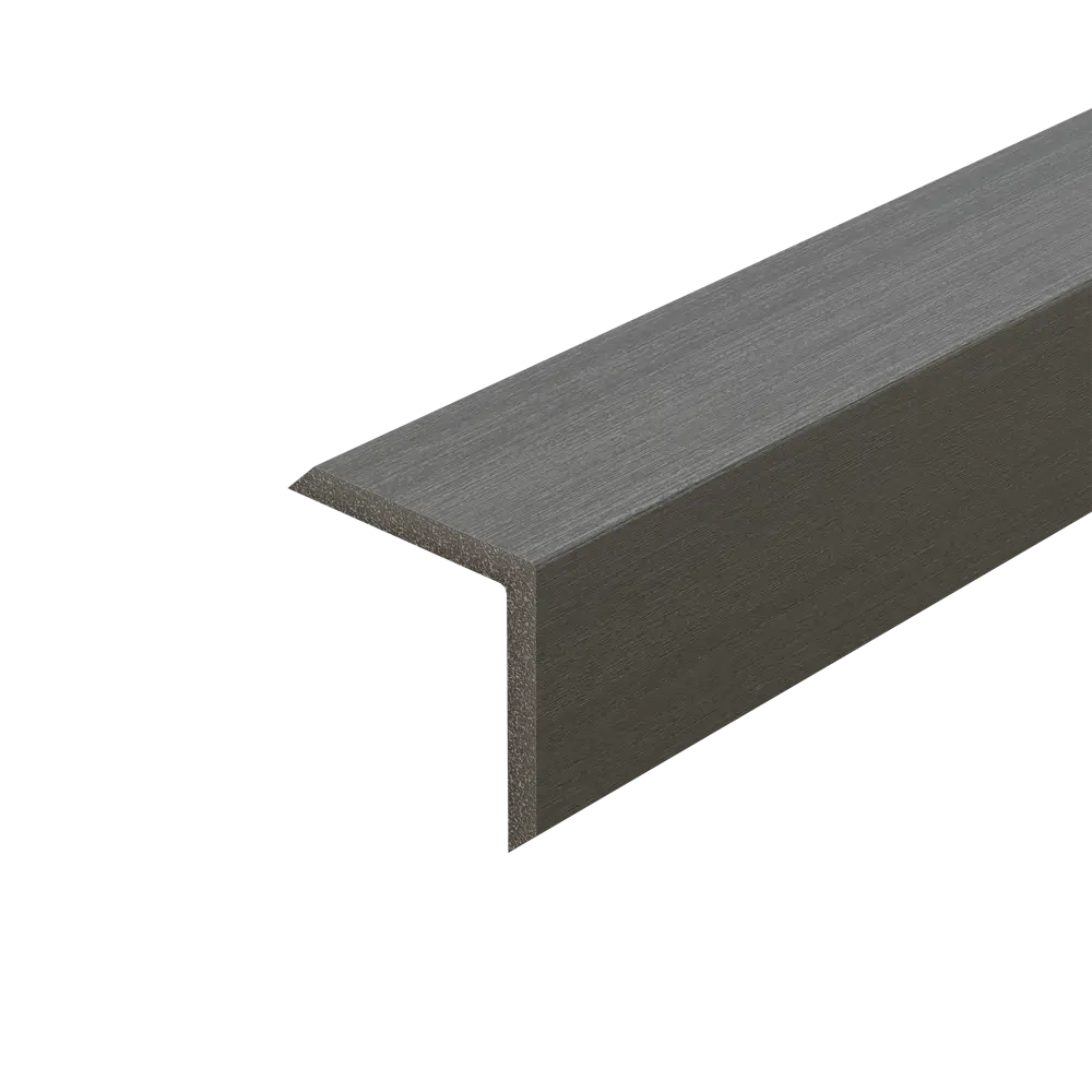 89361197 Уголок ДПК Unodeck 50x50x3000 мм серый STLM-1013135 Santreyd 