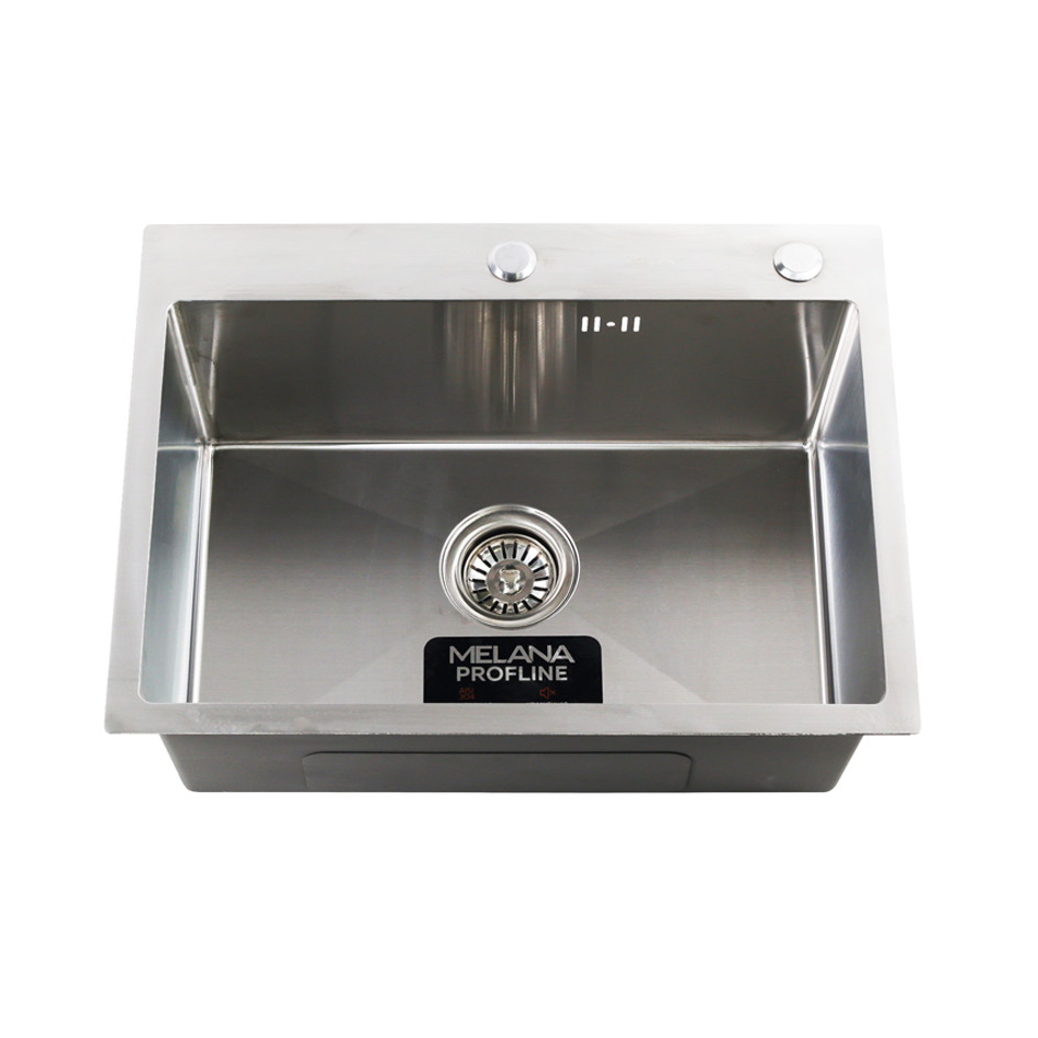 Мойка D6045H+4 сатин MELANA ProfLine 3,0/220 комплект мойки из нержавеющей стали 5 в 1  - Вид №1