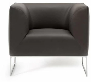 COR Мягкое кожаное кресло Mell