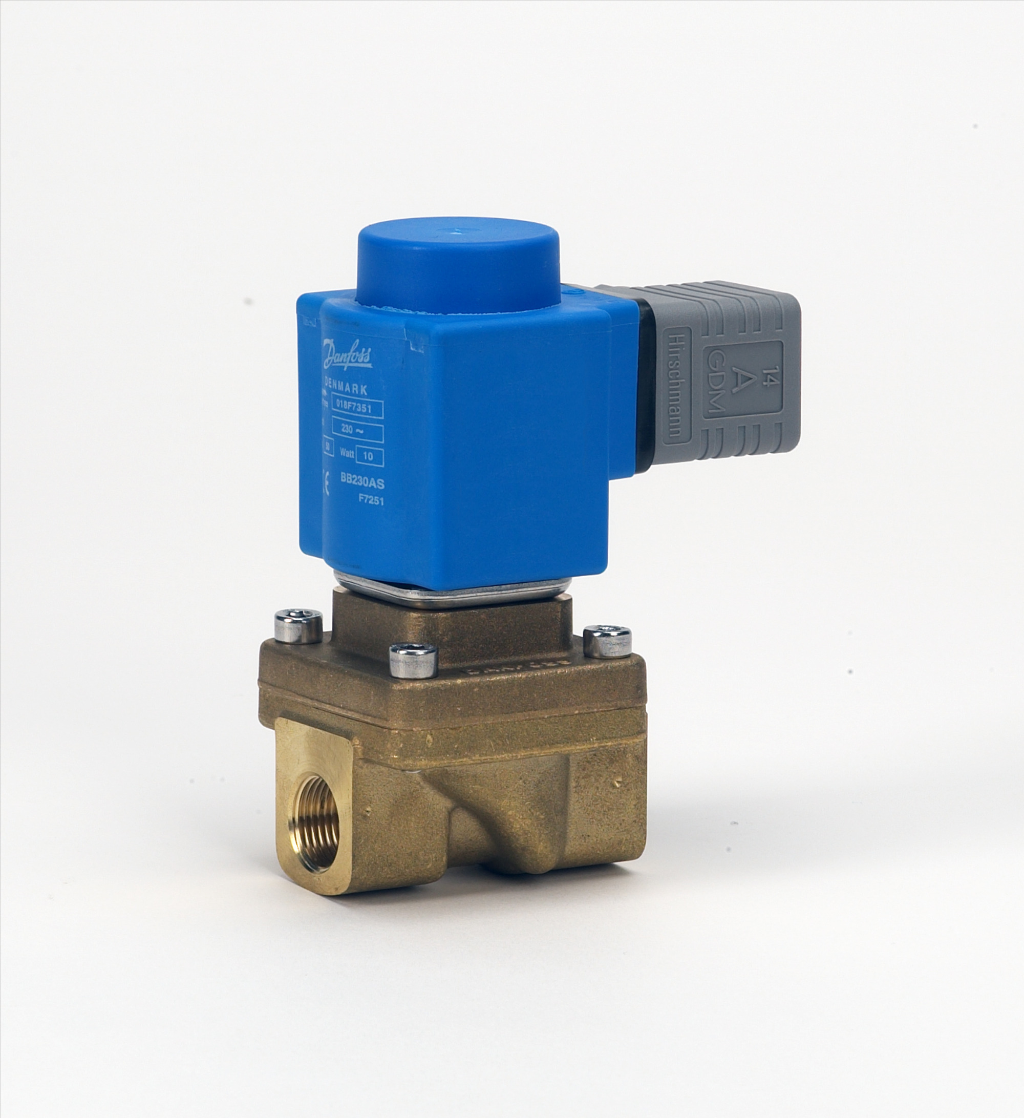 Danfoss EV250B — двухходовые электромагнитные клапаны с принудительным подъемом Клапан электромагнитный EV250B 032U5250  - Вид №1