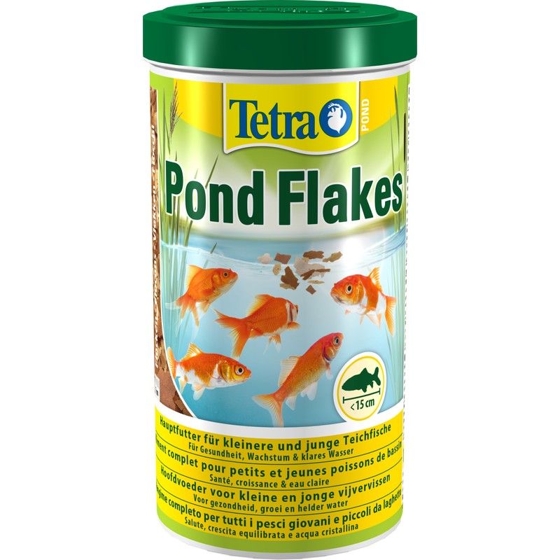 Т0033032 Корм для рыб Pond flakes для прудовых рыб в хлопьях 1л TETRA  - Вид №1