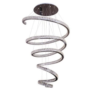 Подвесной светильник серебристый Citilux Eletto Olimpia EL330P140 CITILUX ДИЗАЙНЕРСКИЕ, OLIMPIA 00-3889849 Серебро