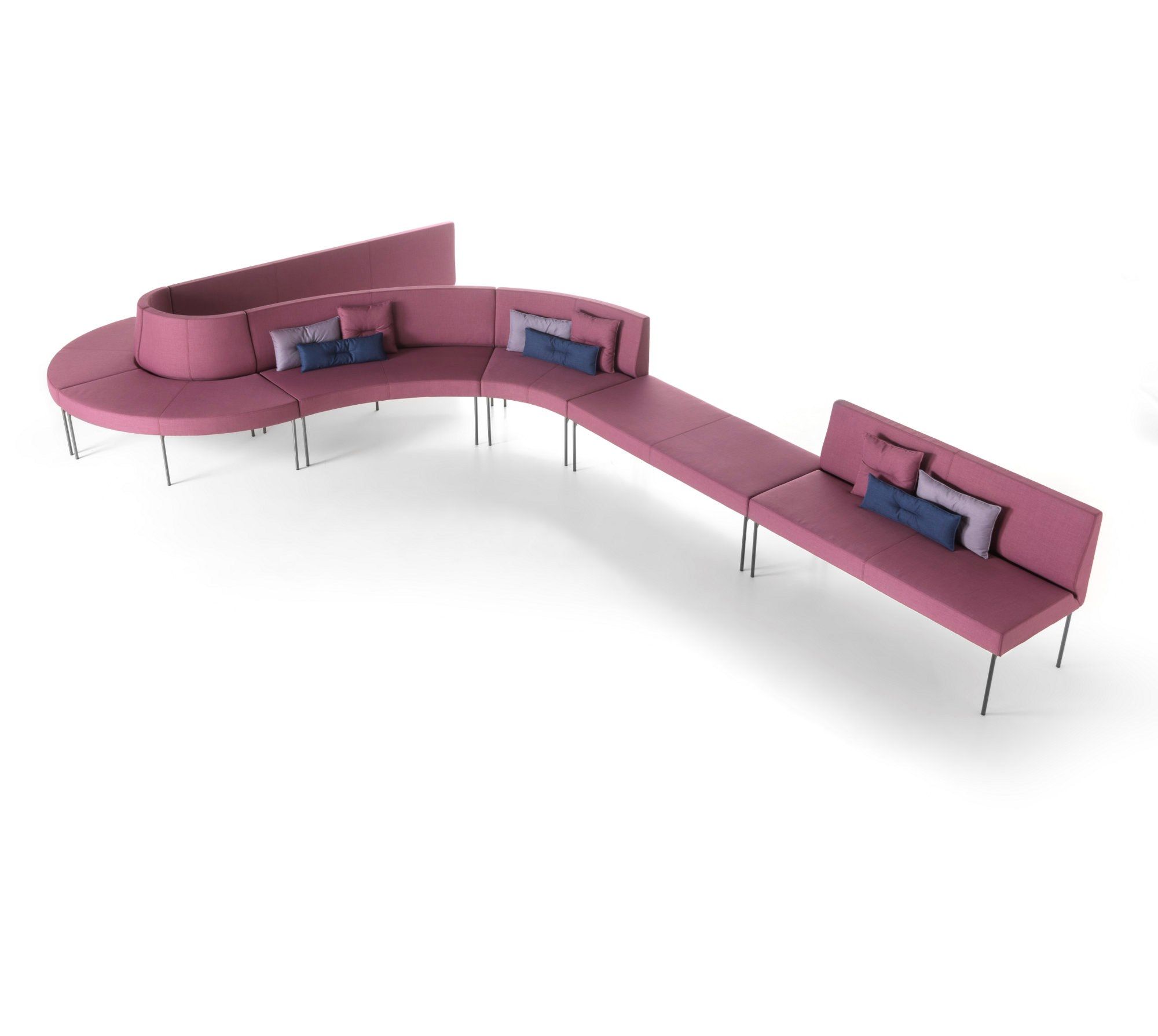 Модульная система сидений из ткани SITIA Laguna ARCH-00006613 - Вид №14