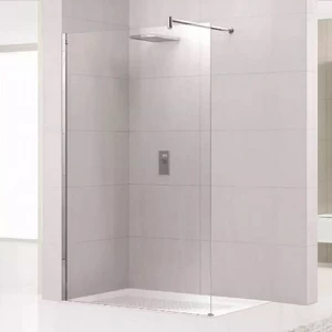 Novellini. Душевой уголок 100x100 см H с хромированным профилем LUNES