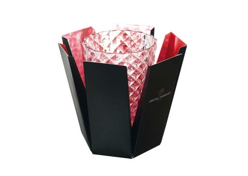 Ваза хрустальная 27 см прозрачная Mithe CRISTAL D ARQUES ДИЗАЙНЕРСКИЕ 00-3951971 Прозрачный  - Вид №4