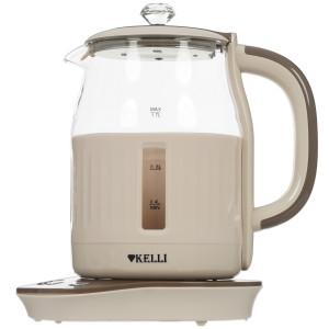 5356616 Электрочайник KELLI KL-1373 бежевый