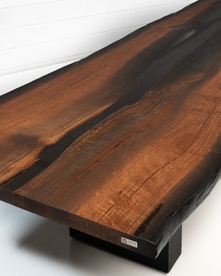 Стол из ископаемого дуба Tabula уникальная редкость ARCH-00137285 - Вид №3