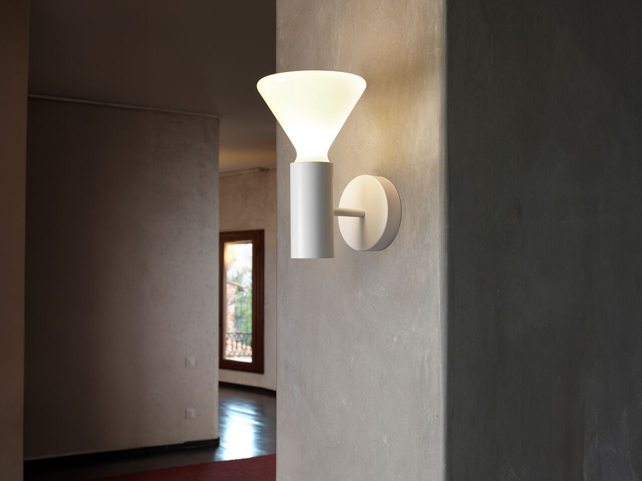 Выдувное стекло светодиодный настенный светильник Andcosta Pin ARCH-00144249 - Вид №1