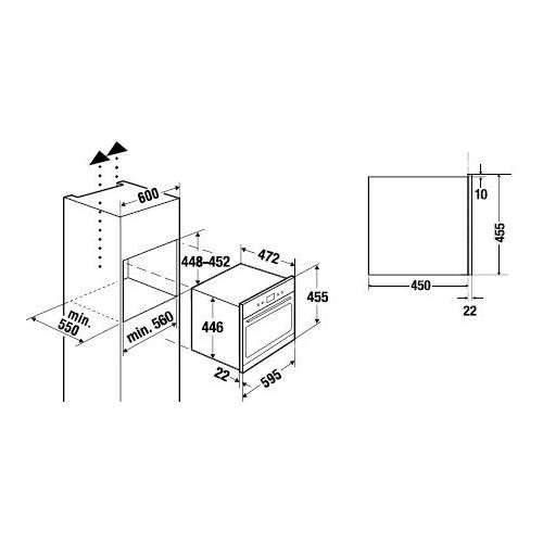Шкаф паровой (без упаковки)/ EDG 6550.0 BC Kuppersbusch sun-id-379753 - Вид №2