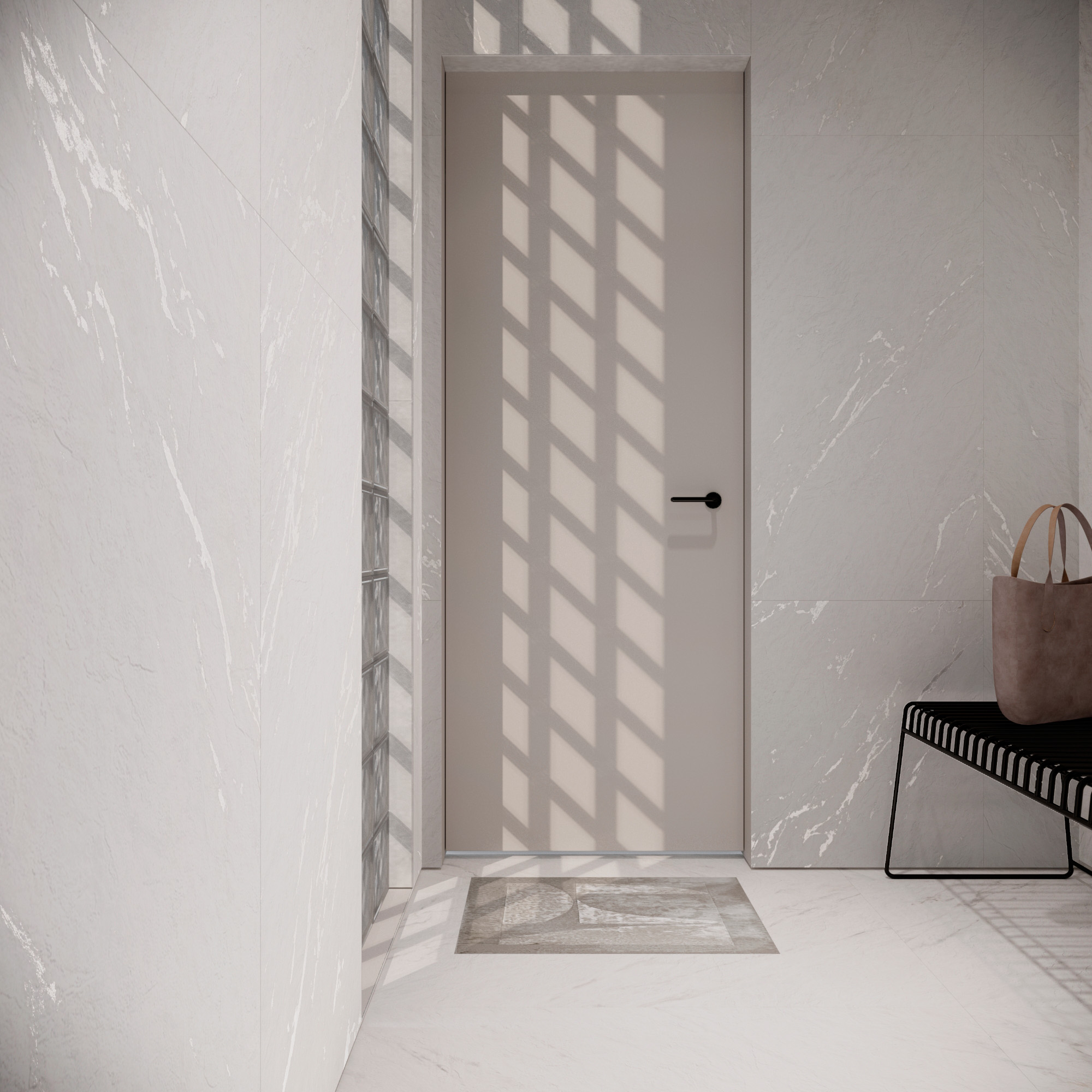 Элегантный керамогранит LAZIO BIANCO – воплощение изысканности GI8009-B Arcadia Ceramica