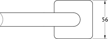 AVA 024 Штанга для полотенца 70 cm ELLUX Avantgarde - Вид №1