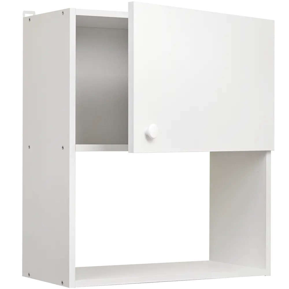 Шкаф навесной "Бэлла" 60x67.6x29 см, ЛДСП, цвет белый Santreyd STLM-2030475 - Вид №1