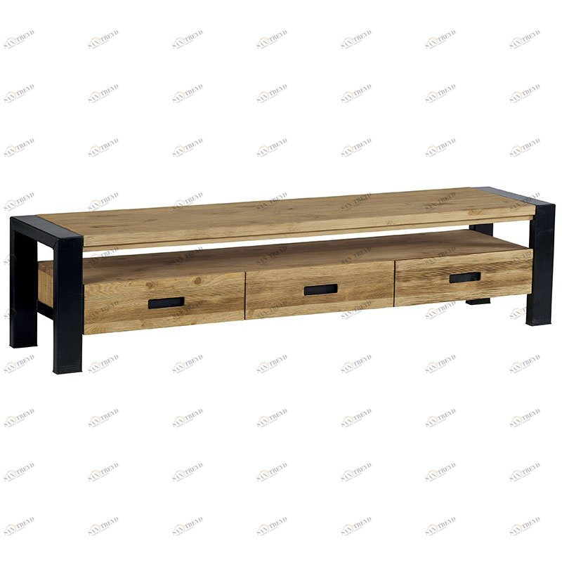 Тумба под телевизор с ящиками светло-коричневая Lugano VAVI LUGANO 132564 Коричневый