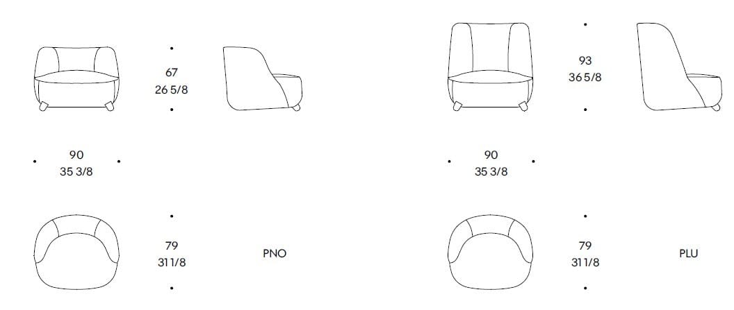 Тканевое кресло Liu Jo Living Collection Gradisca ARCH-00099253 - Вид №14