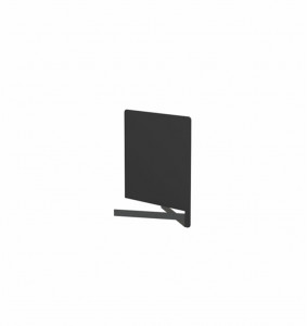 FROST Подставка для книг 4033 f / 15cm полки » черный Алюминий Черный U4033-B