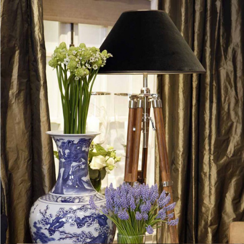 Торшер Telescope Small от Eichholtz 100587 EICHHOLTZ  060007 Белый;бронза  - Вид №2